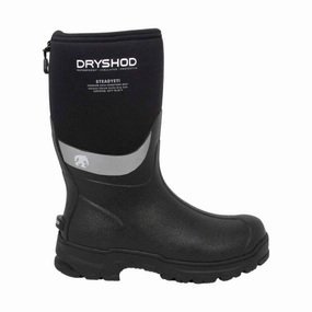 Energy Return Technology Dryshod Men's Steadyeti Mid Insulated Rain Boots - Black