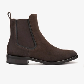 Duchess | Dark Brown Suede Reinforced Form Weekend Wanderer ArchSupport