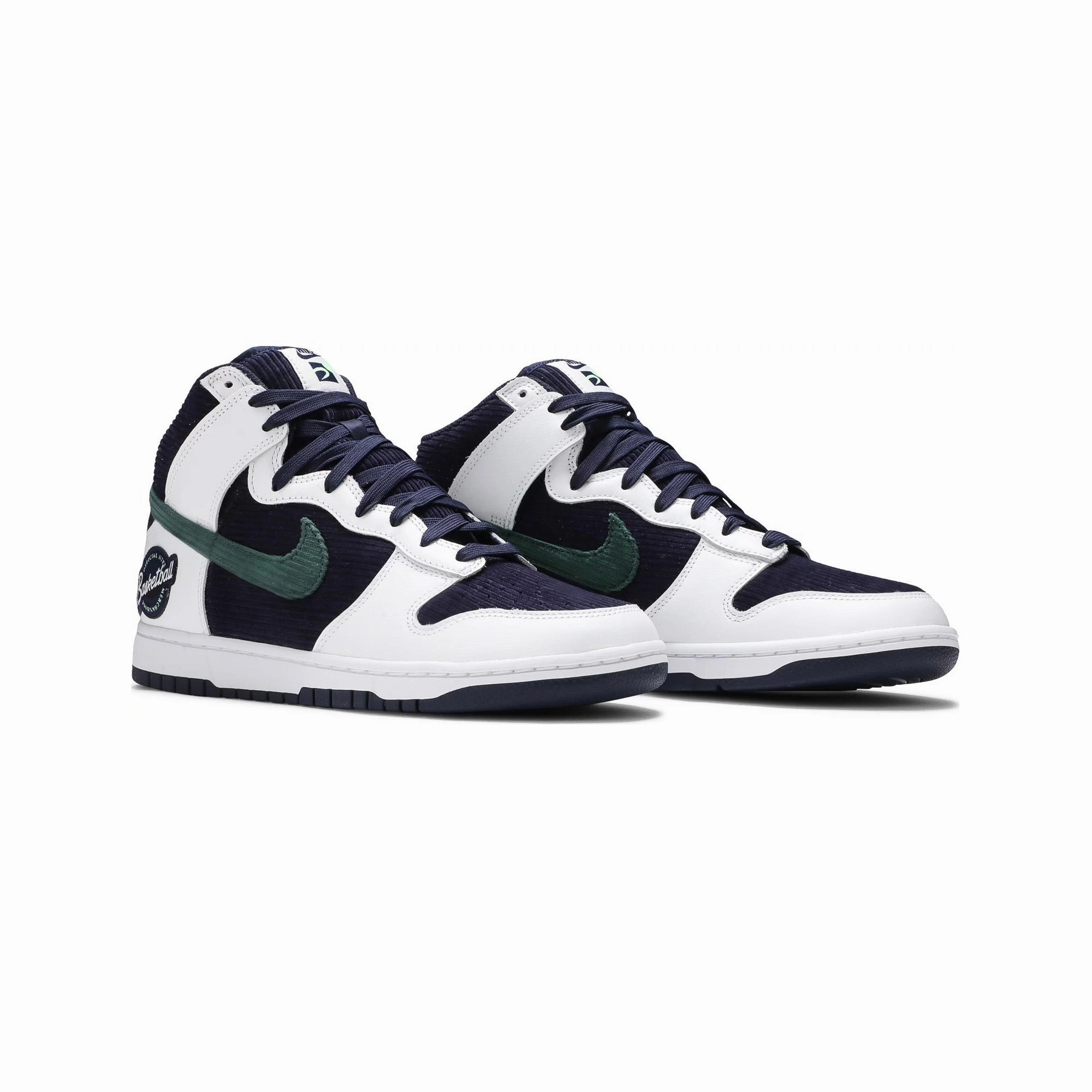 Dunk High 'Sports Specialties White Navy' (2021) Platform Sole foam