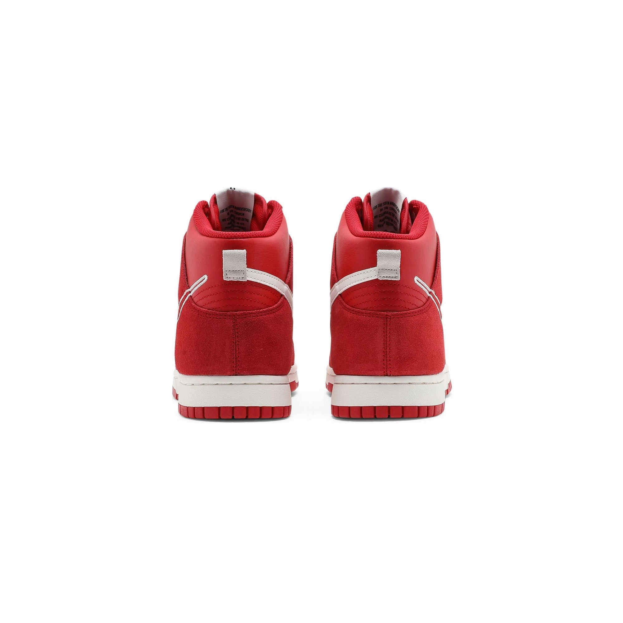 Dunk High SE 'First Use University Red' Subtle colors Easy   To   Clean