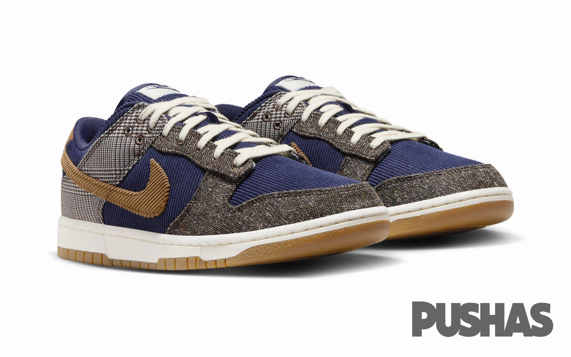 Dunk Low 'Tweed Midnight Navy Corduroy' (2023) Chill Mood Steady Ride