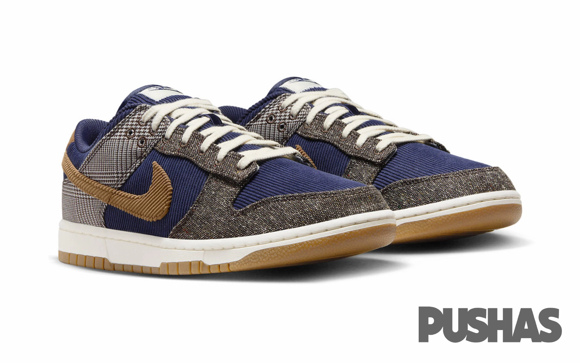 Go Style Dunk Low 'Tweed Midnight Navy Corduroy' (2023)