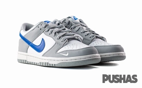 Dunk Low Mini Swoosh 'Wolf Grey Game Royal' GS (2023) Water resistant upper