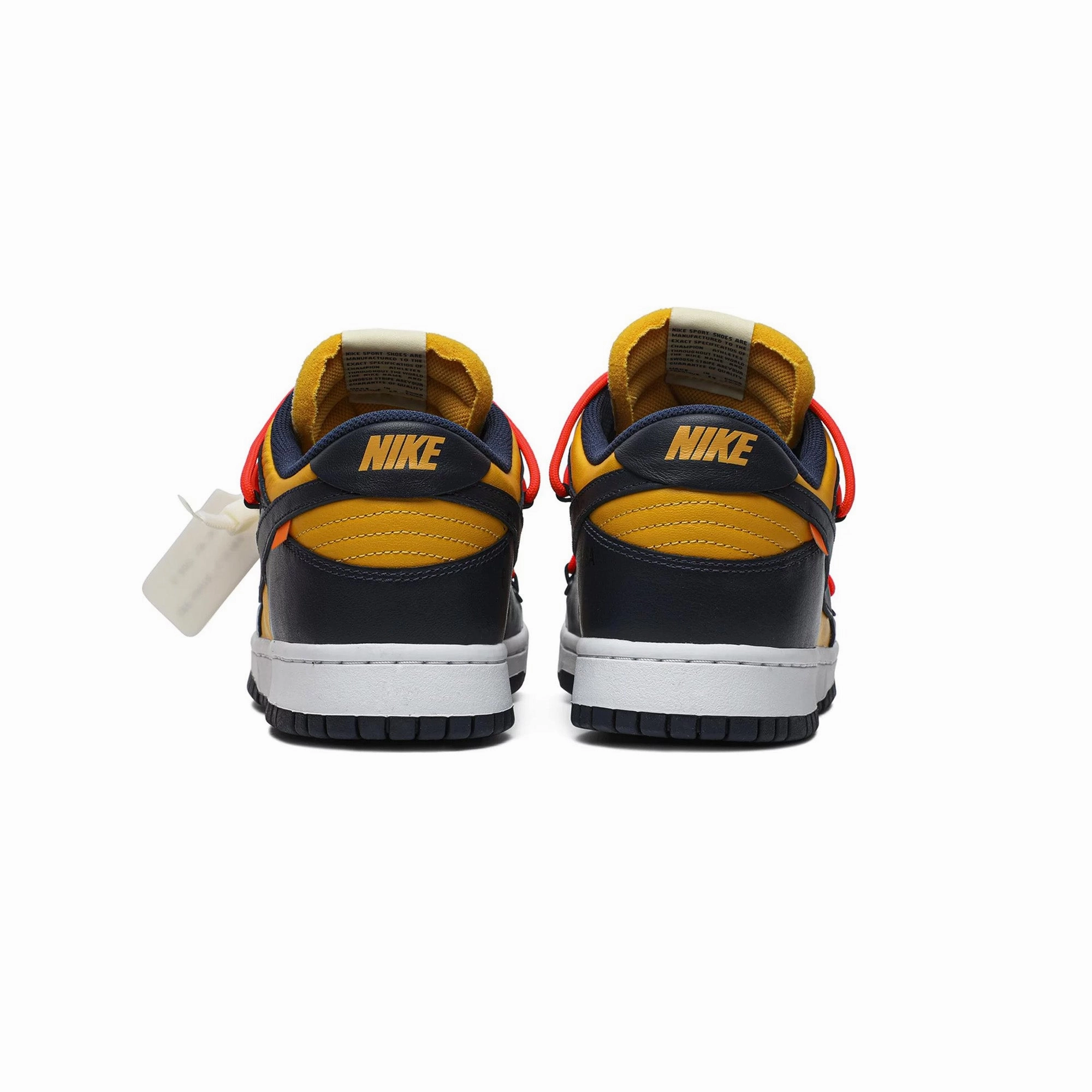 All terrain Dunk Low x Off-White - University Gold Midnight Navy (New)