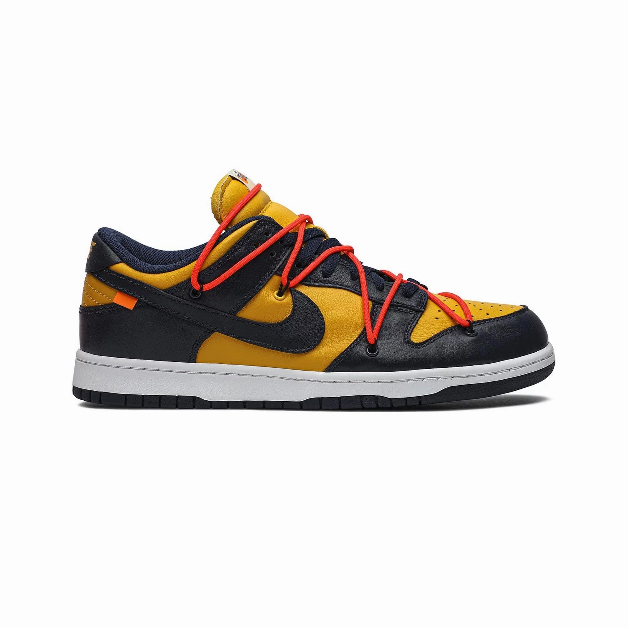 Dunk Low x Off-White - University Gold Midnight Navy (New) Soft Interior