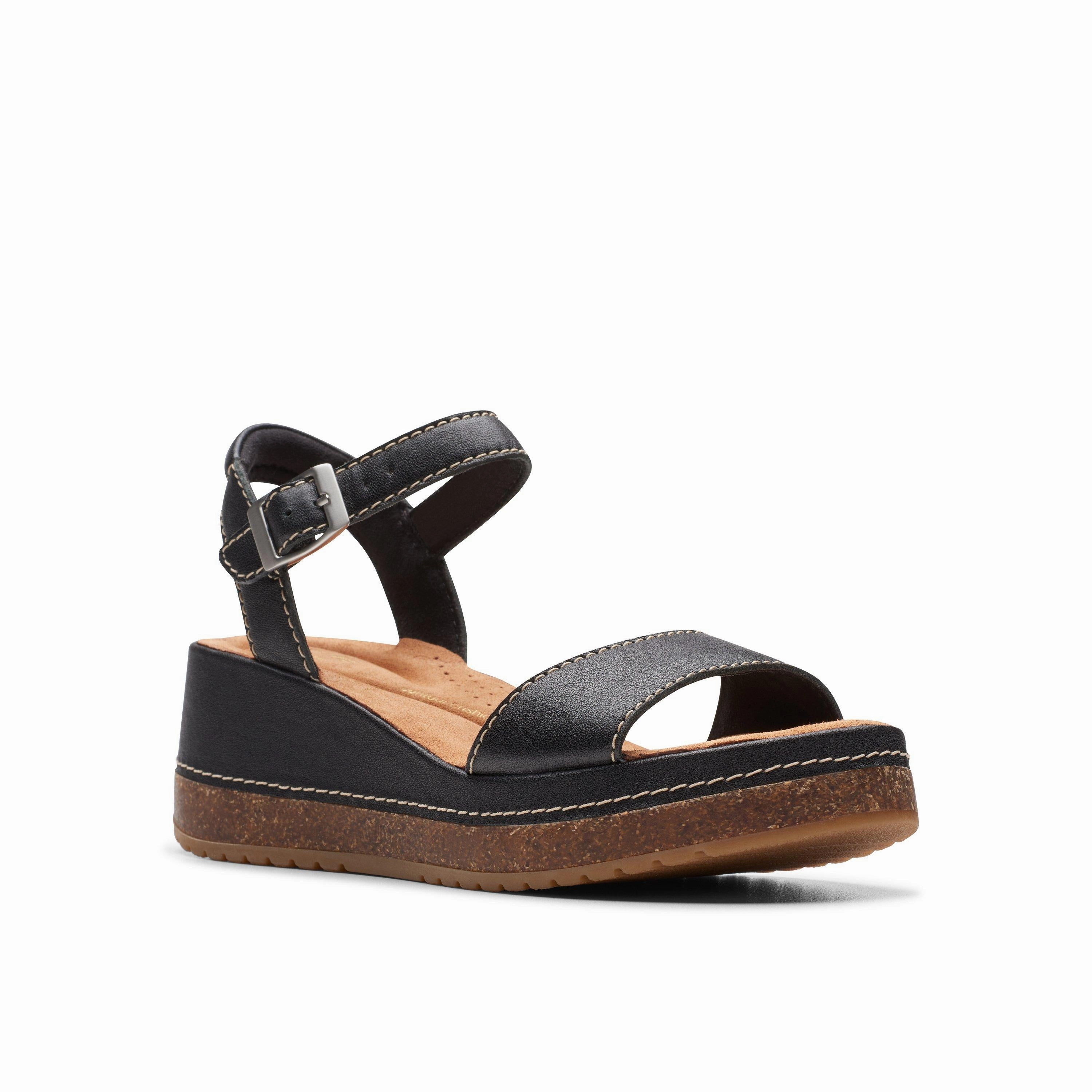 Clarks Women's Kassandra Lily Black Travel-Ready Shoes