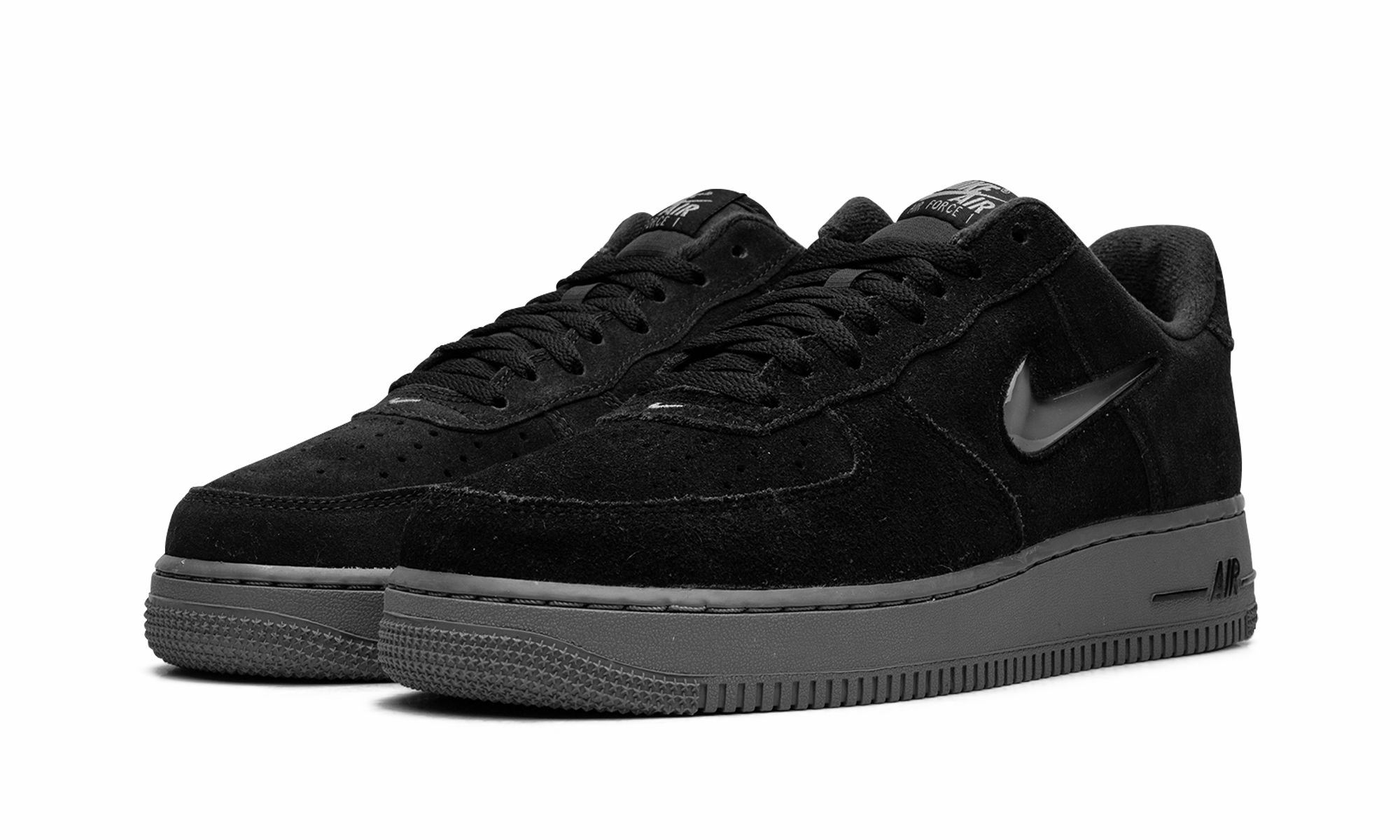 Long Walks Water resistant upper Air Force 1 Low '07 Jewel "Black Cool Grey"