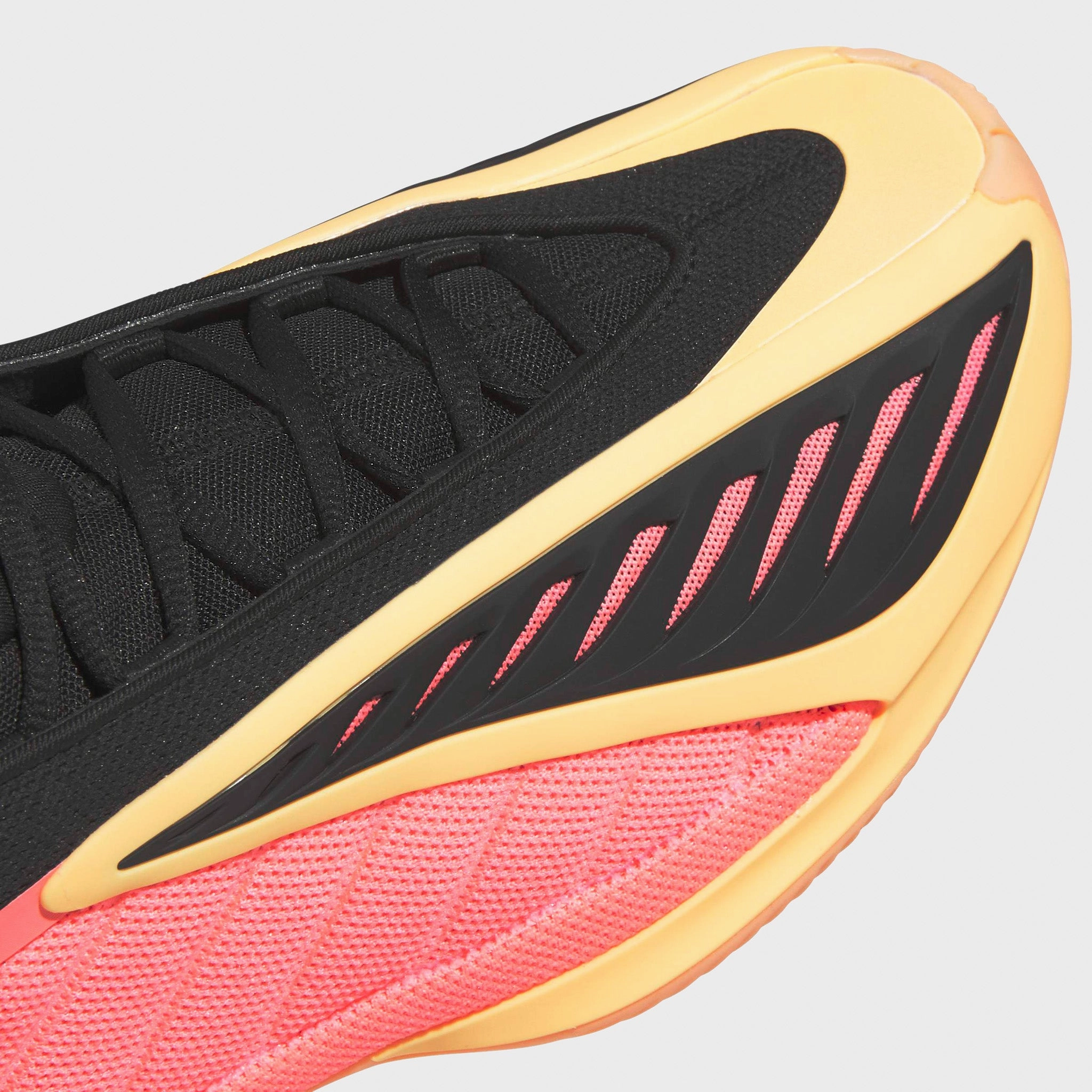 adidas Anthony Edwards 2 Acid Orange / Black - With Love Lace Loop High Fashion