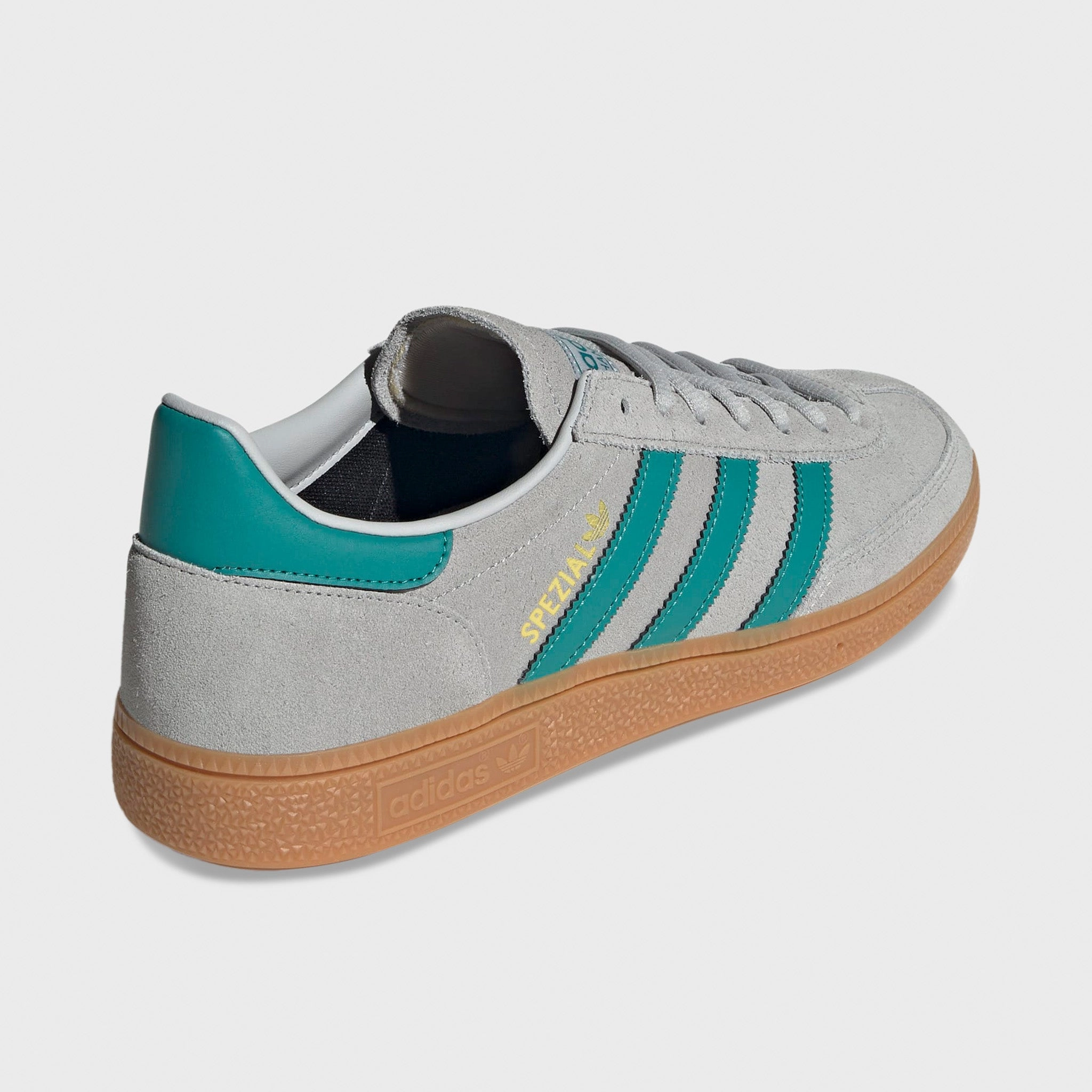 Quick Lace System Trail Comfort adidas Originals Handball Spezial Grey / Pure Tea - Gold