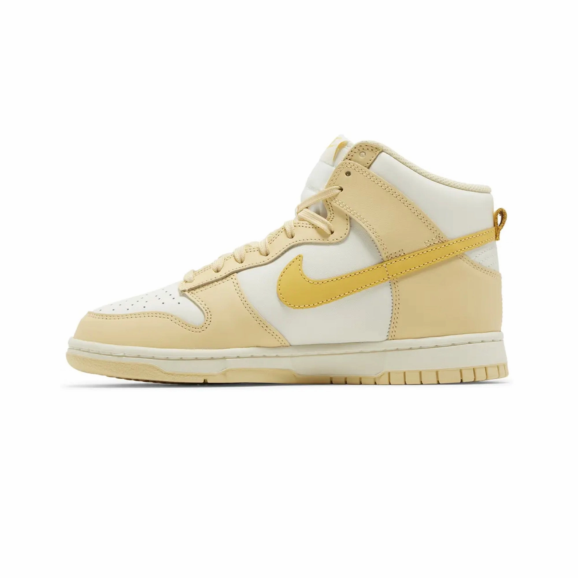 Reinforced toe cap Run Errand Nike Dunk High 'Pale Vanilla Topaz Gold' Women's (2023)