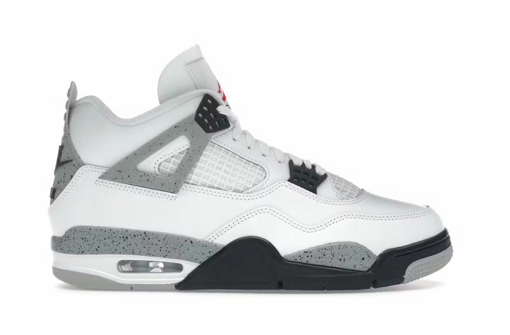 Lined Upper Jordan 4 Retro White Cement (2025)