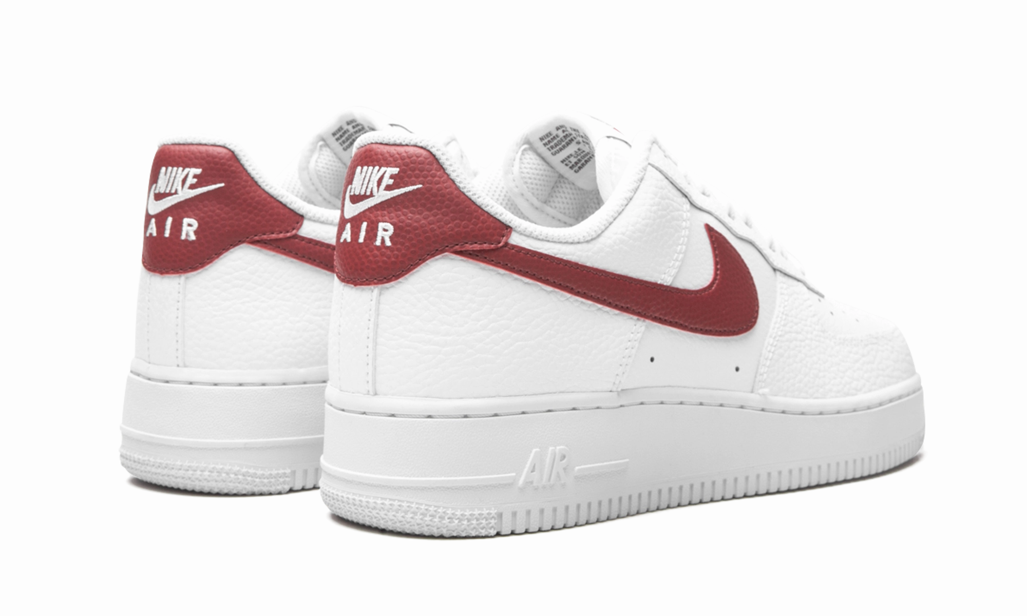 Premium Fit Casual Fit Air Force 1 '07 Low "Team Red"