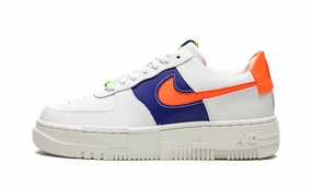 AIR FORCE 1 LO PIXEL MNS WMNS "White Concord Crimson" Light Arch Rubber Toe Guard