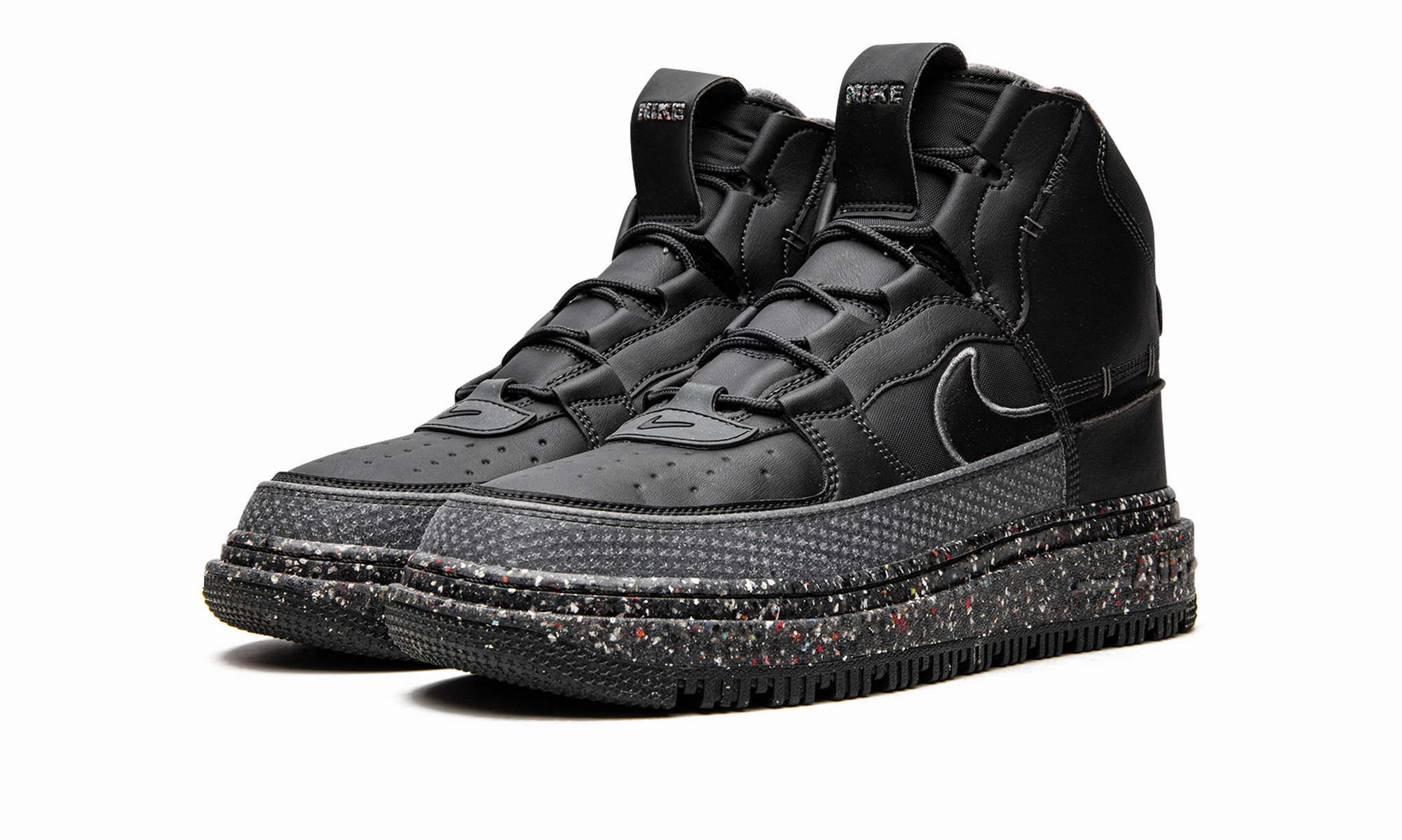 Smooth Texture Slow Hike Air Force 1 High Boot NN "Dark Smoke Grey"