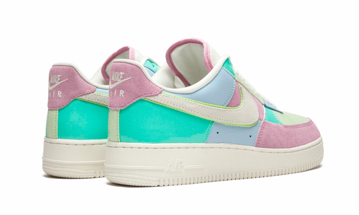 Vine Step Deep Black Air Force 1 07 QS "Easter"