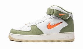 Orthotic Friendly Design Air Force 1 Mid QS "Jewel Oil Green"