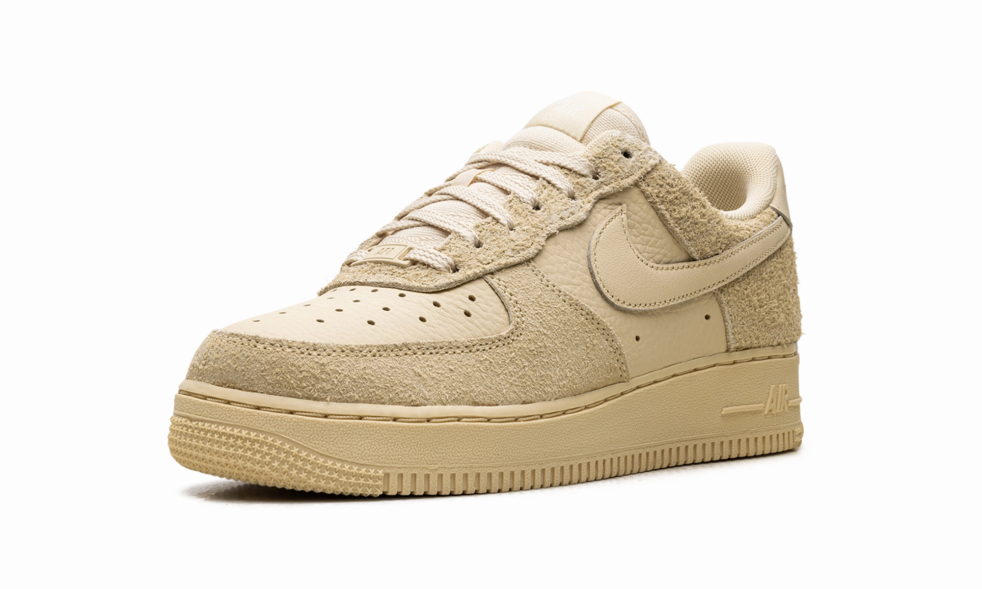 Air Force 1 Low '07 WMNS "Pale Vanilla" Lace Up Adjustability