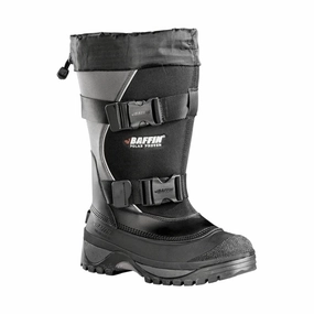 Comfort Lining Mountain Climber Baffin Men's Wolf Winter Boots - Black/Pewter