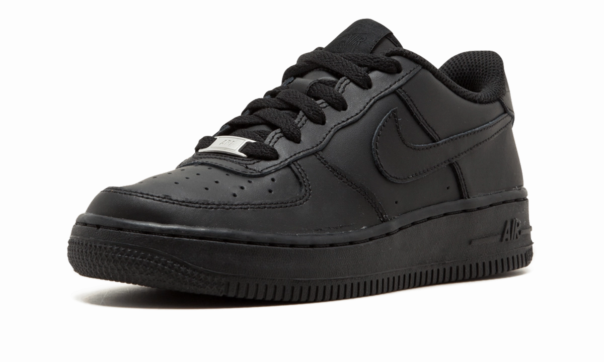 Air Force 1 Low '07 GS "Triple Black" View Stop Collapsible Heel