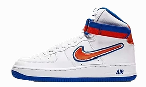 Chill Moves Air Force 1 High Lv8 Sport GS "MID NIGHT NAVY / UNIVERSITY RED"