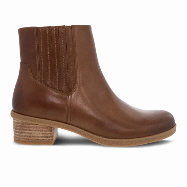 Dansko Women's Daisie Waterproof Tan Art Gallery Thermal Core Hiking Trails