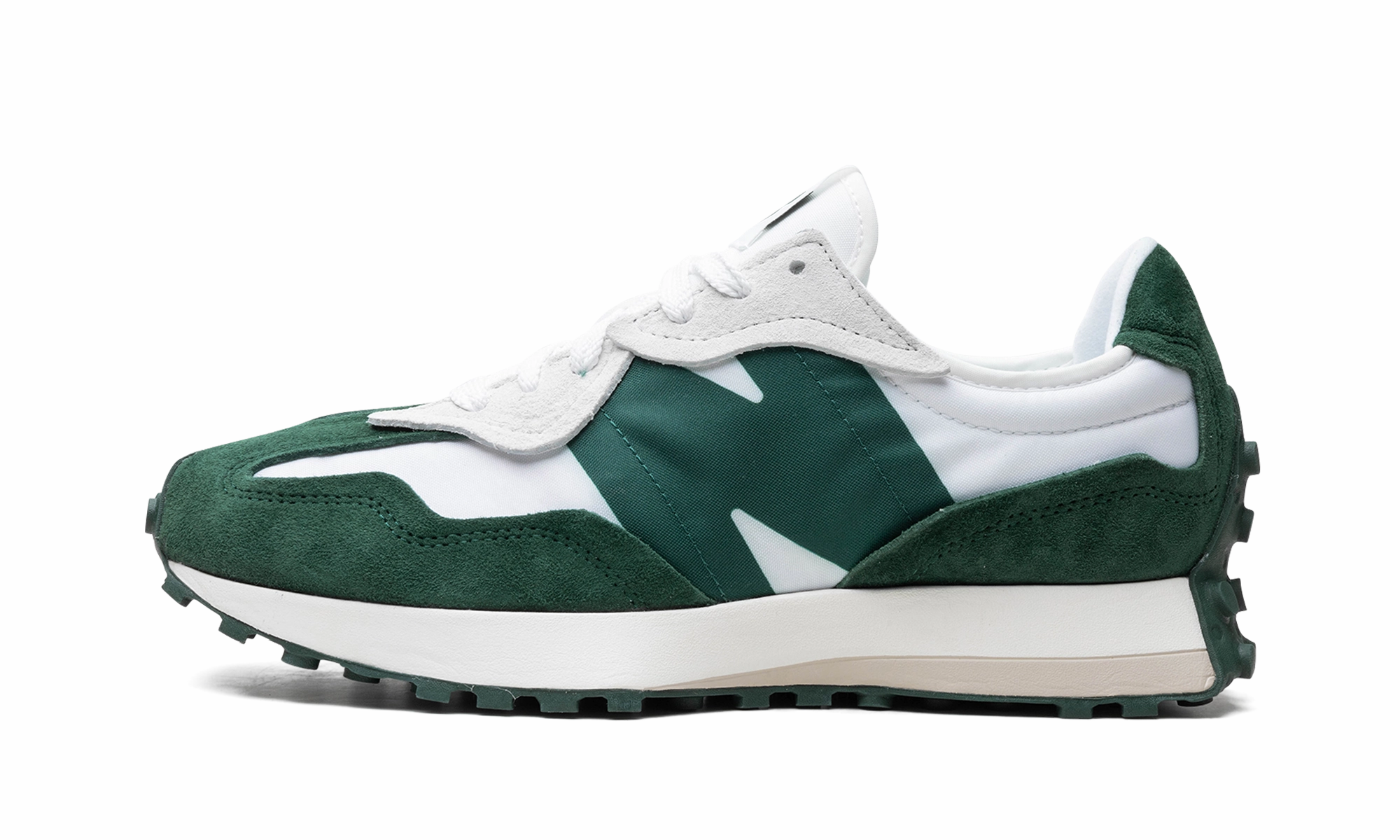 adult athletic shoes 327 "Nightwatch Green"