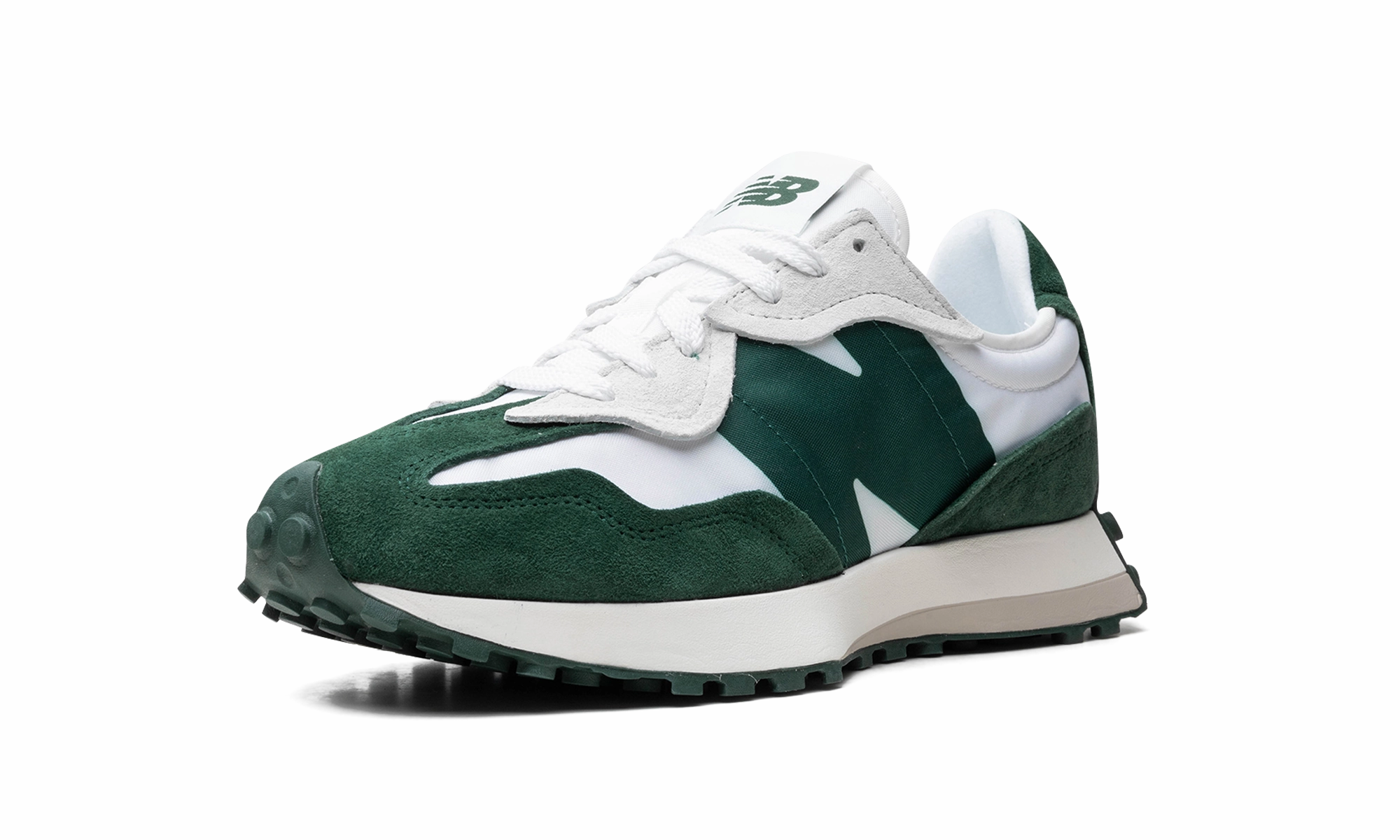 running in a polar area hurdling running shoes 327 "Nightwatch Green"
