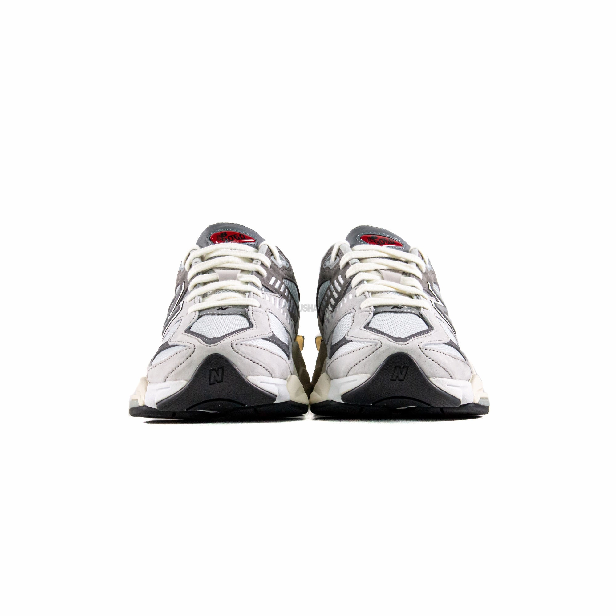 New Balance 9060 'Rain Cloud Grey' (2022) Comfortable foot alignment Tensile Lace Hooks