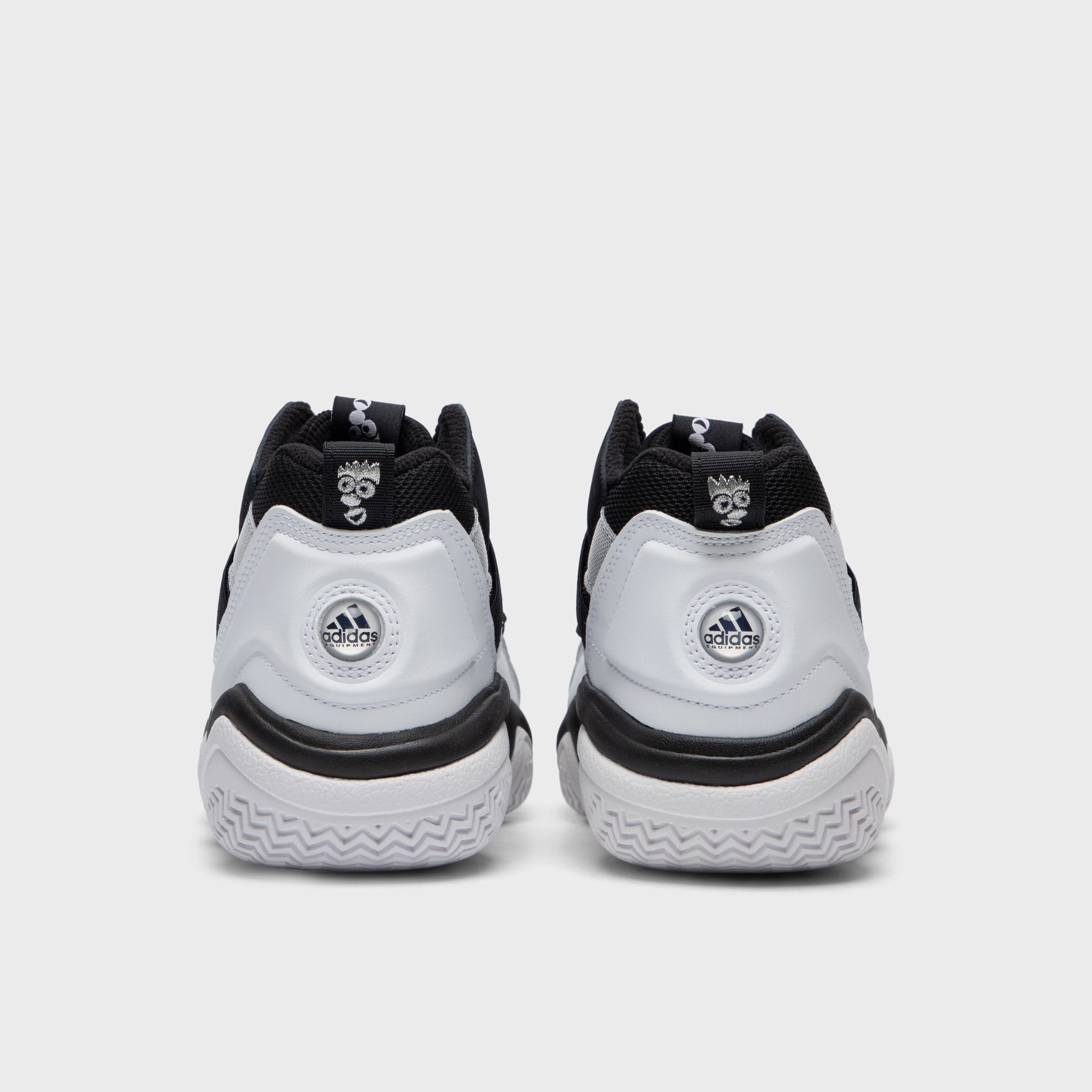 SlipResistantOutsole Compression Activated Foam adidas Originals Top Ten 2000 Core Black / Cloud White - Silver Metallic