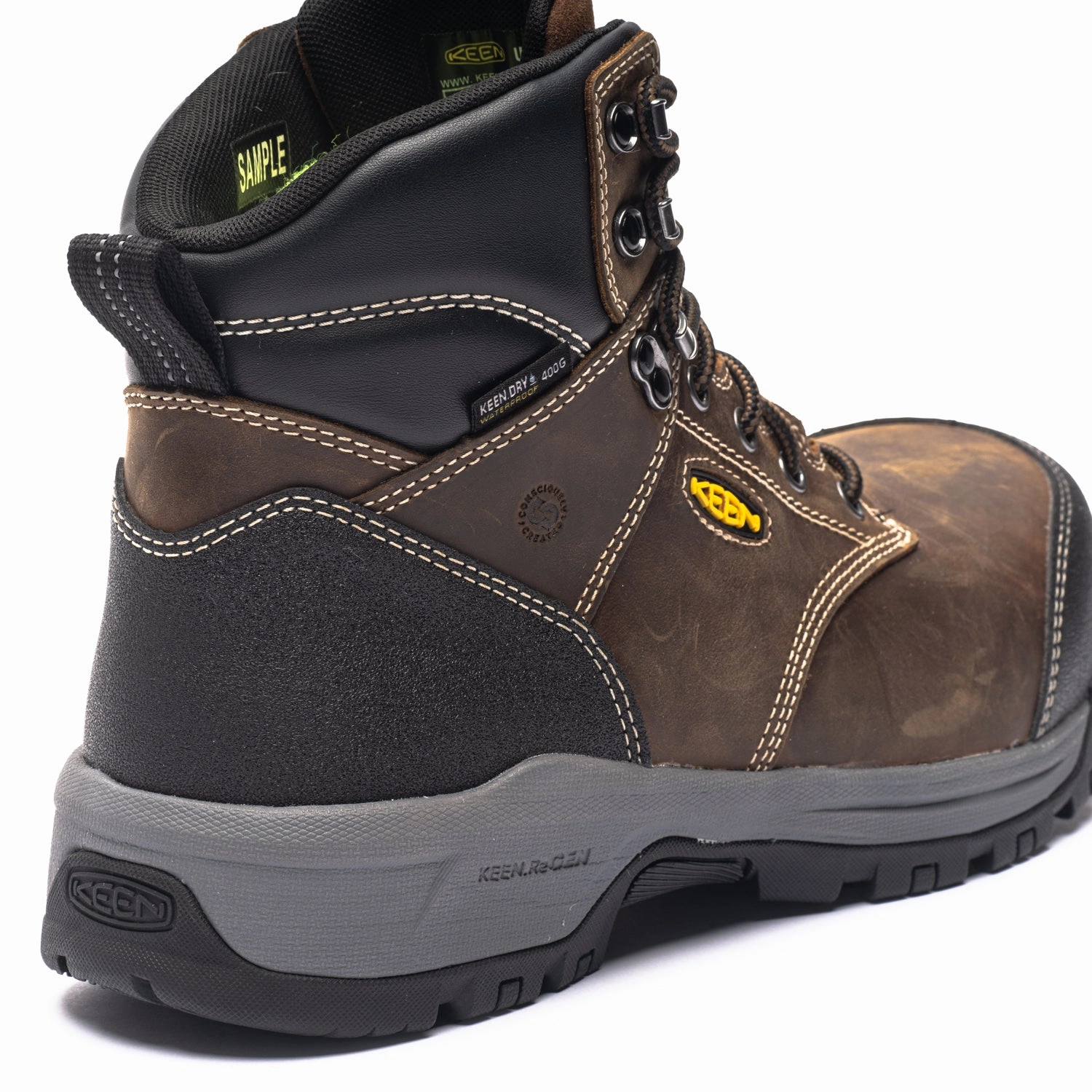 Evanston Insulated Men's 6" Composite Toe Work Boots 1031301 Comfortable Movement
