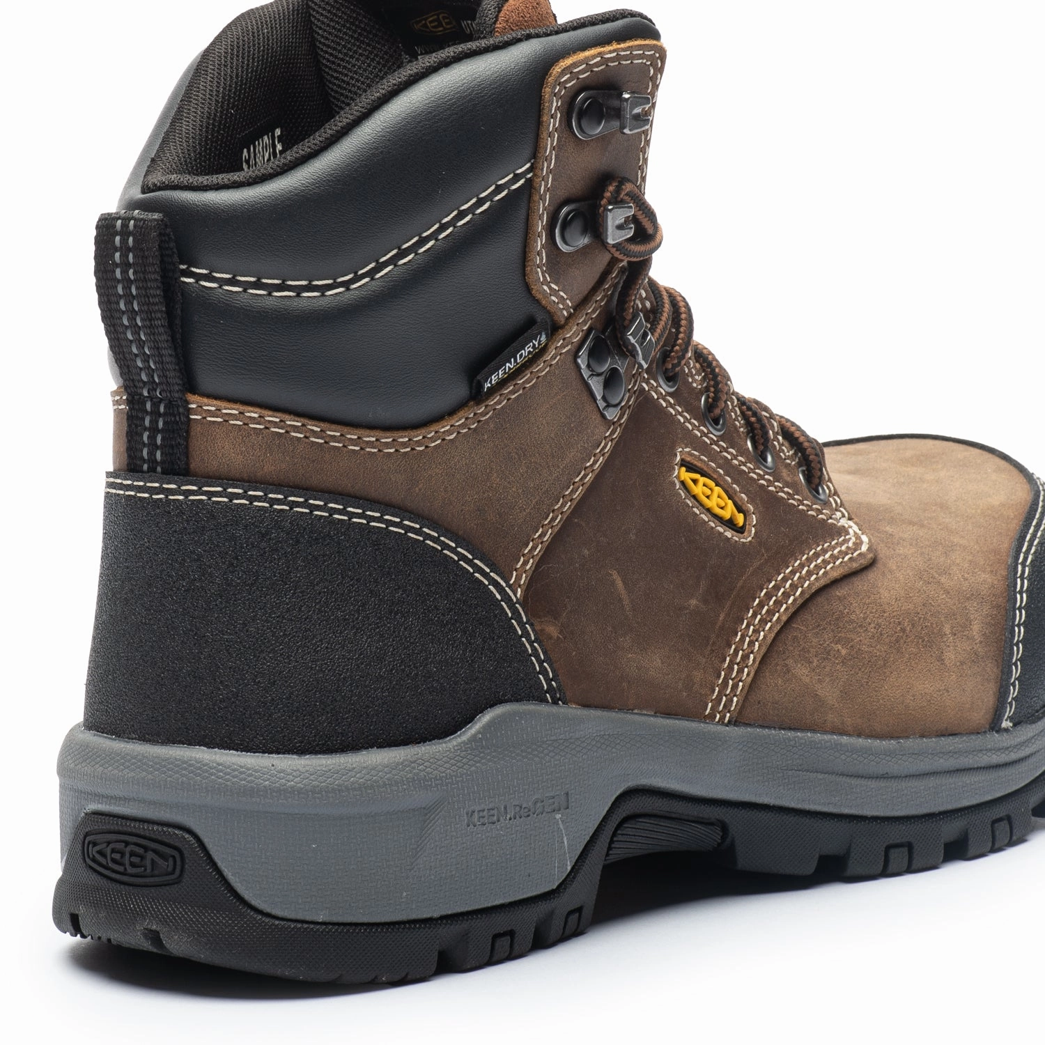 Evanston Men's 6" Waterproof Composite Toe Work Boots 1029855 Handmade Craft Side zipper
