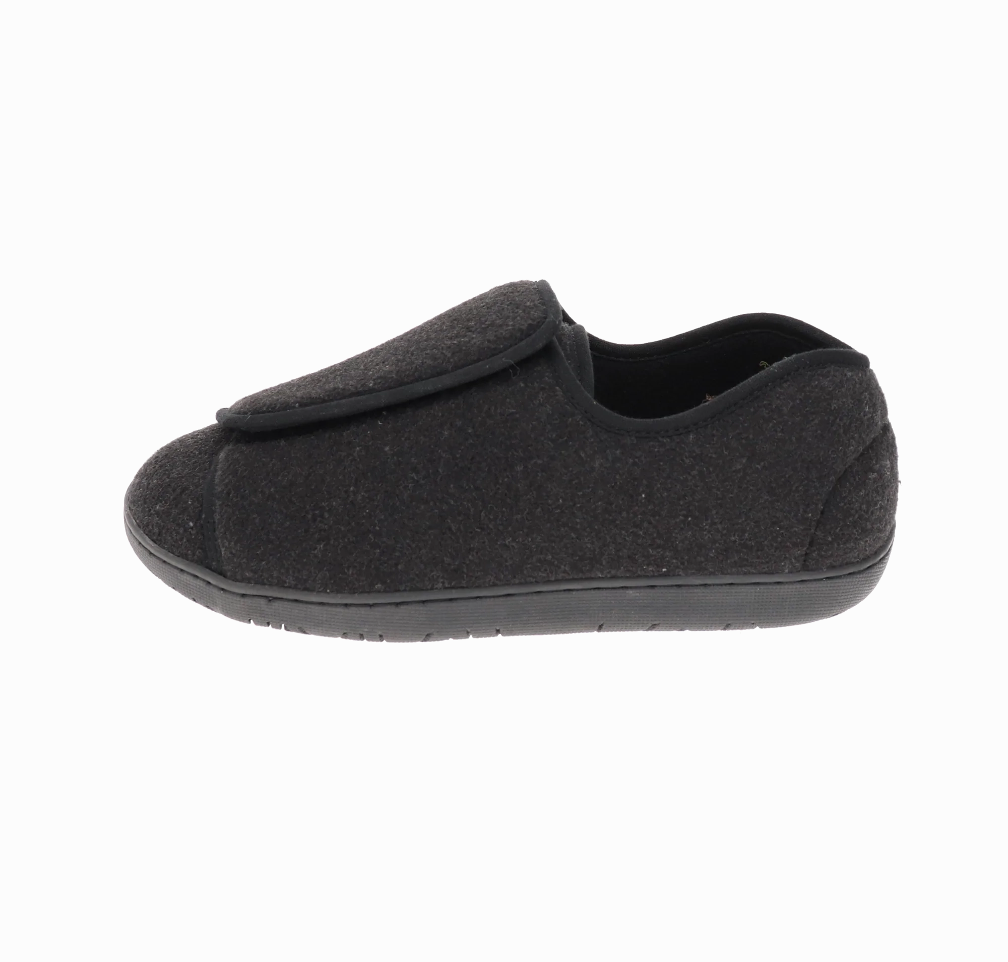 Nurse 2 Black Wool Slipper Balanced weight Hold Hike