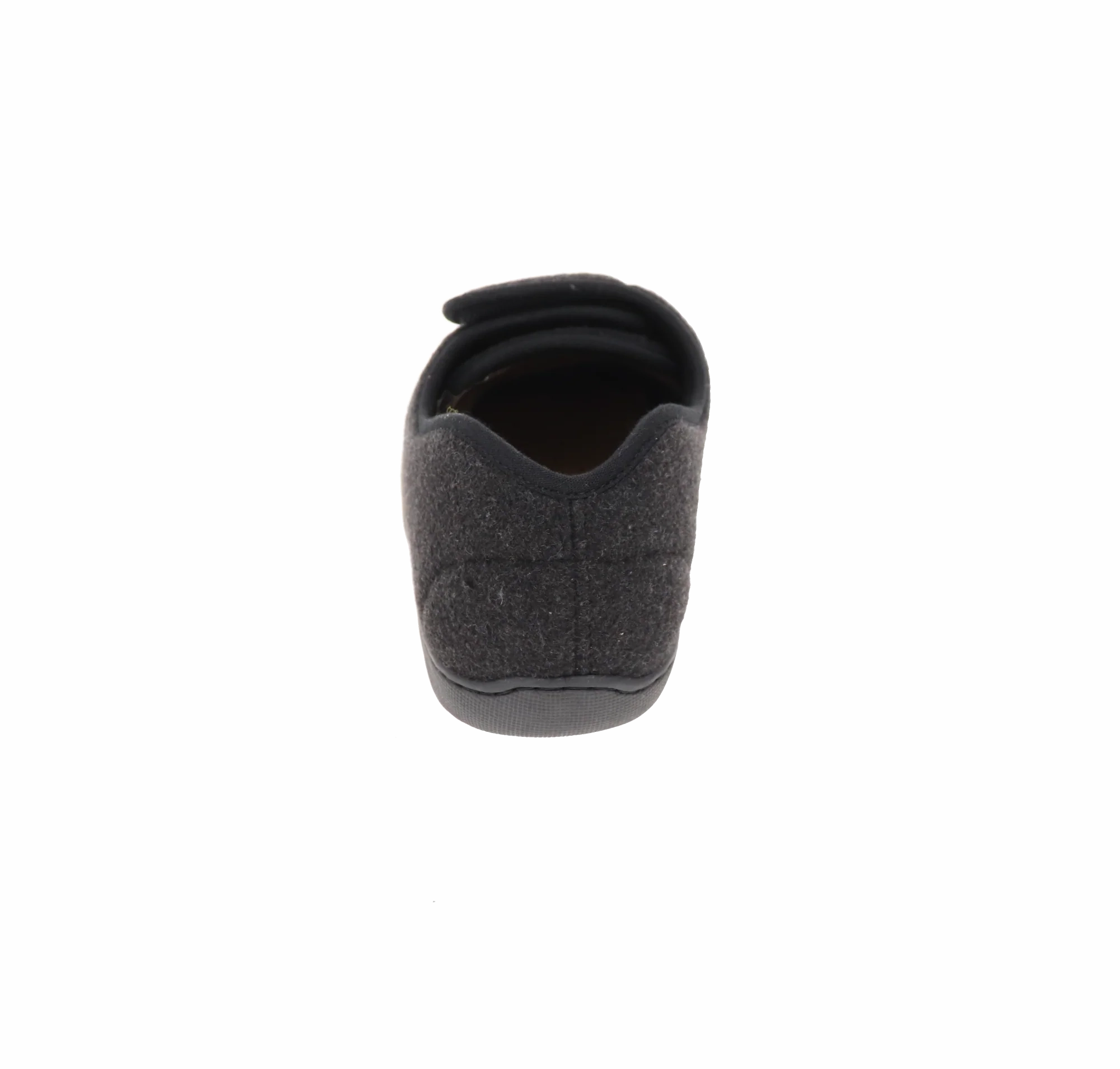 Indoor Outdoor Nurse 2 Black Wool Slipper