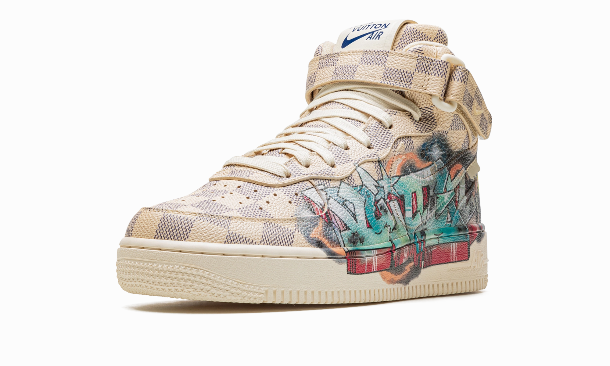 Outing Shoes Louis Vuitton Air Force 1 Mid "Virgil Abloh - Graffiti"