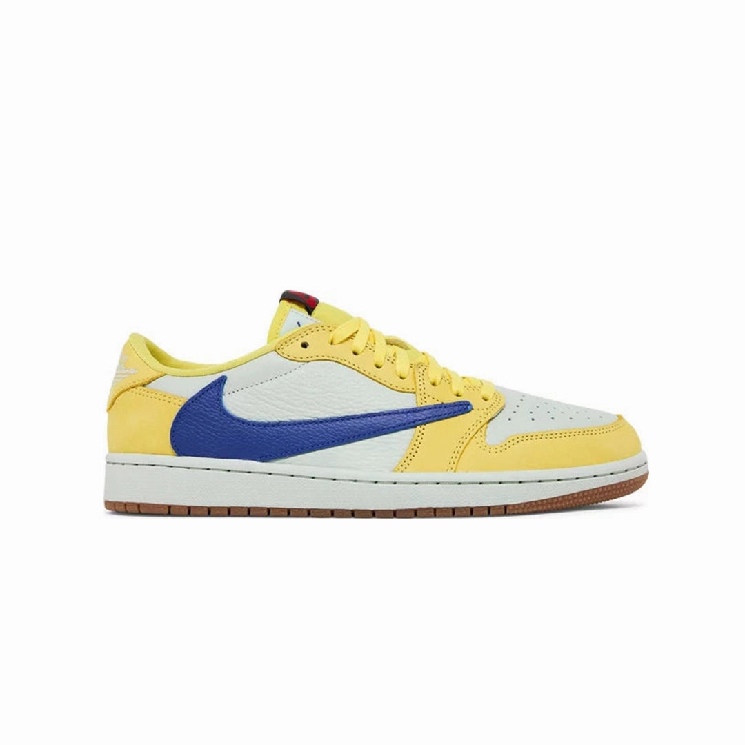 Mid   Top Style Retro-inspired performance Air Jordan 1 Retro Low Og Sp Travis Scott Canary (Women's)