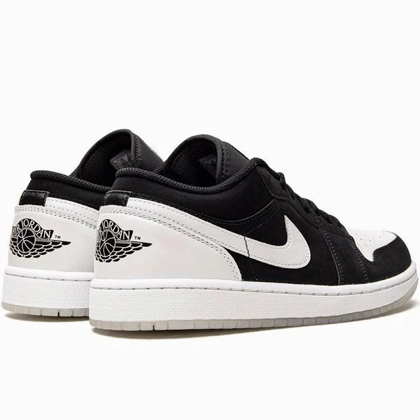 Air Jordan 1 Low SE "Black and White / Diamond " Sale Orthopedic Design Toe Protection