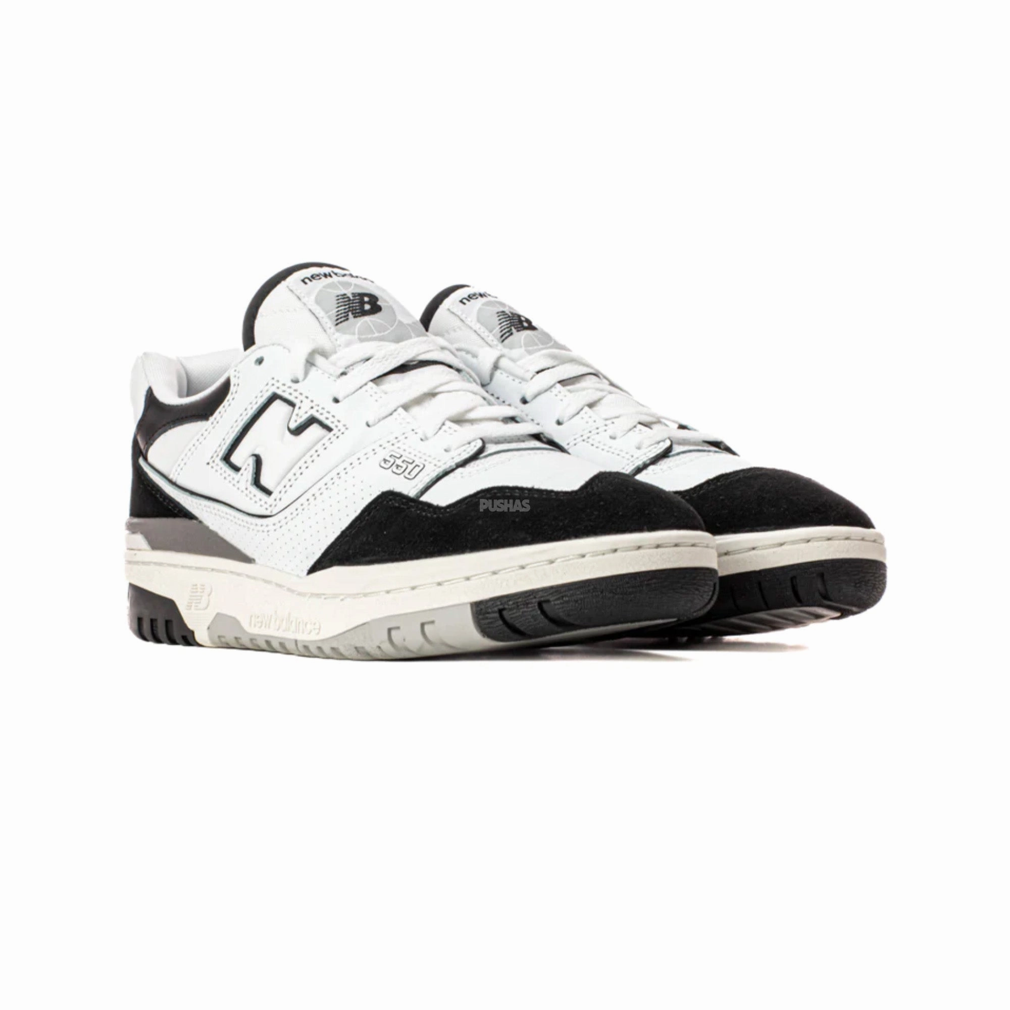 550 'White Black Rain Cloud' (2022) solo run soccer - compatible running shoes