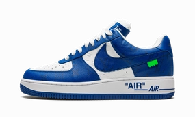 Sturdy Construction Break Run Louis Vuitton Air Force 1 Low "Virgil Abloh - White/Blue"