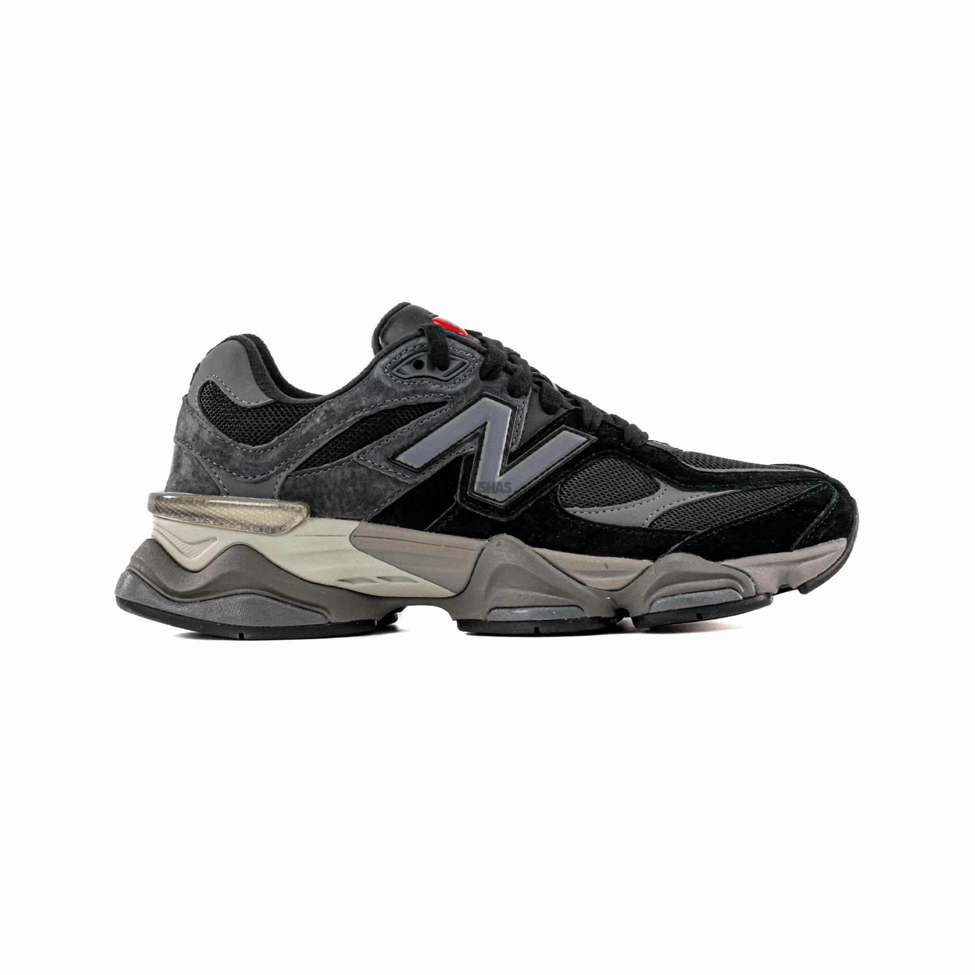 adult sizes New Balance 9060 'Black Castlerock Grey' (2022)