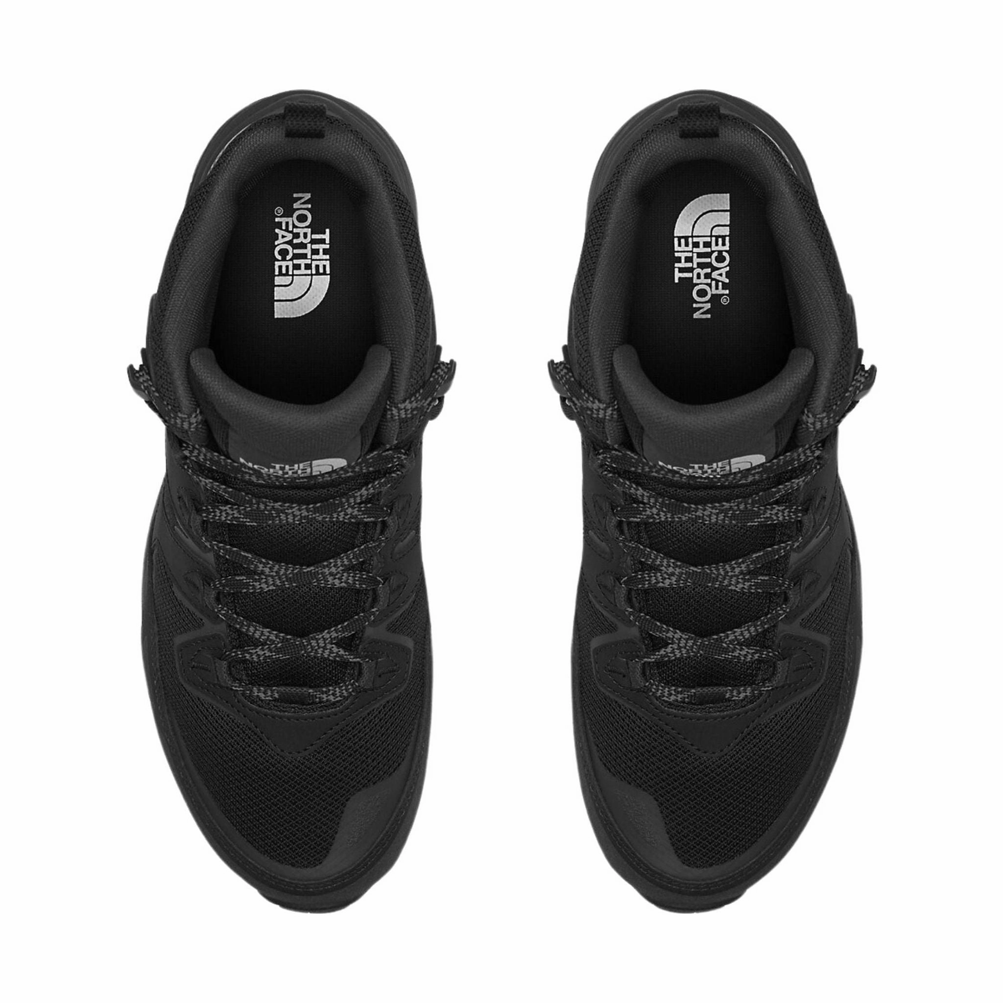 The North Face Men's Hedgehog 3 Mid Waterproof Boots - TNF Black/Asphalt Grey Comfort Grip