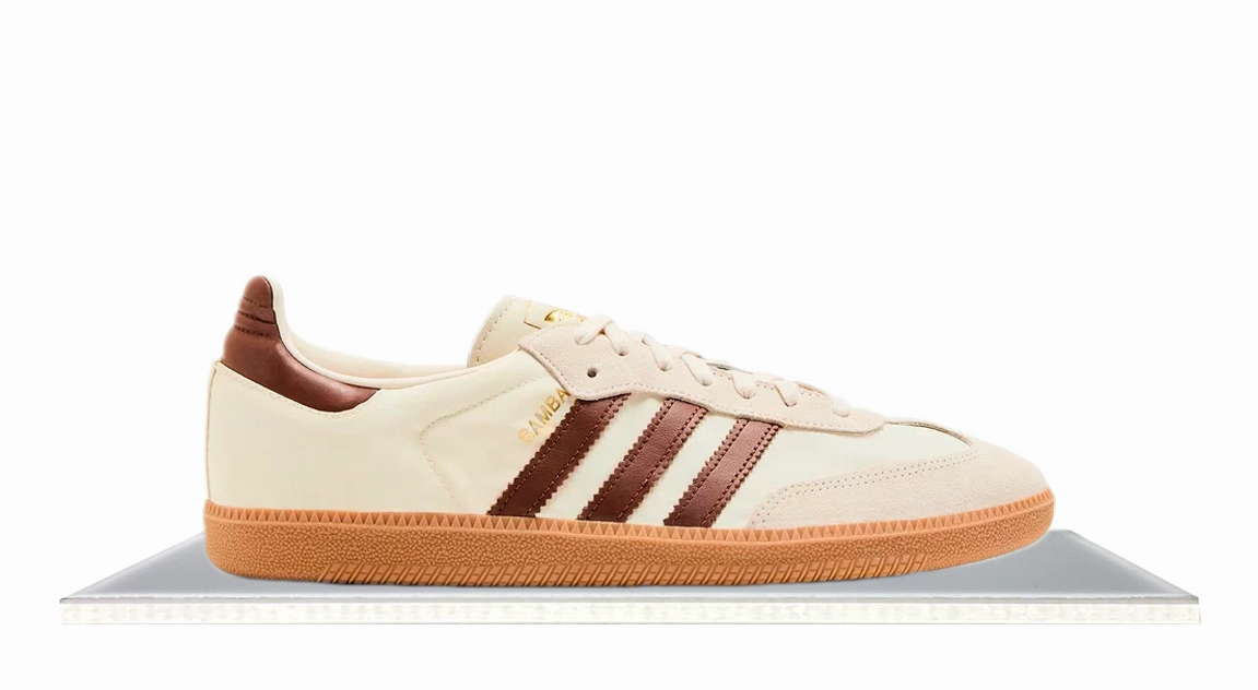 Urban Sleek Adidas Samba Cream White Preloved Brown