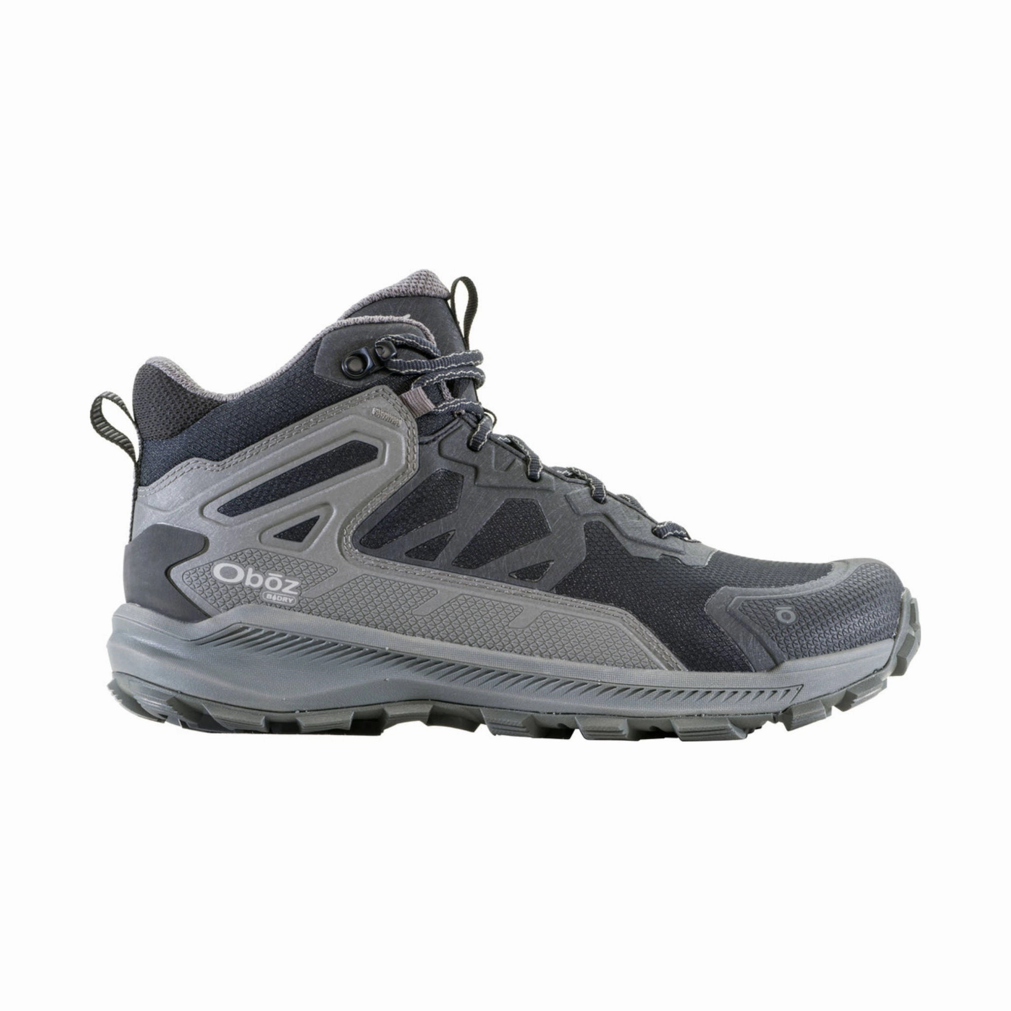 Comfort Ankle Tourist Oboz Men's Katabatic Mid Waterproof B-Dry Hiking Boots - Charcoal