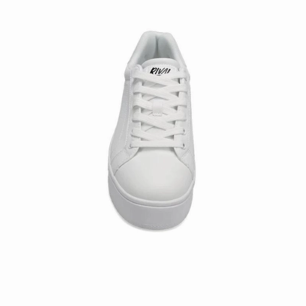 Rival Women's The Ace Rise Court Shoe White fabric shoes