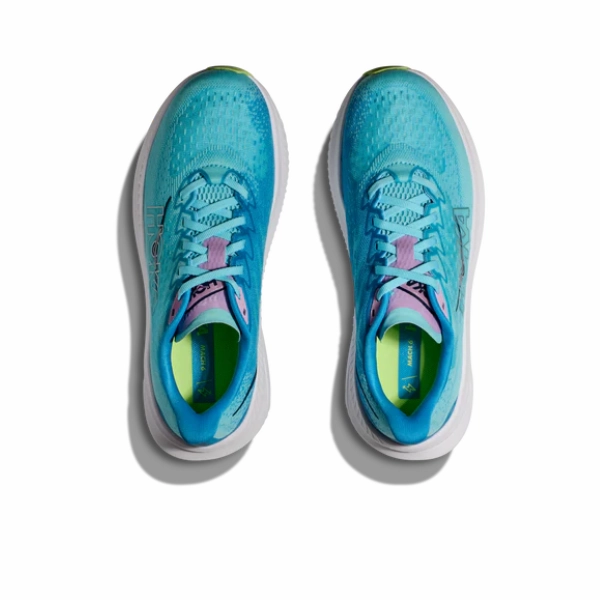 SyntheticFlexibility HOKA Women's Mach 6 (Medium Width) Teal