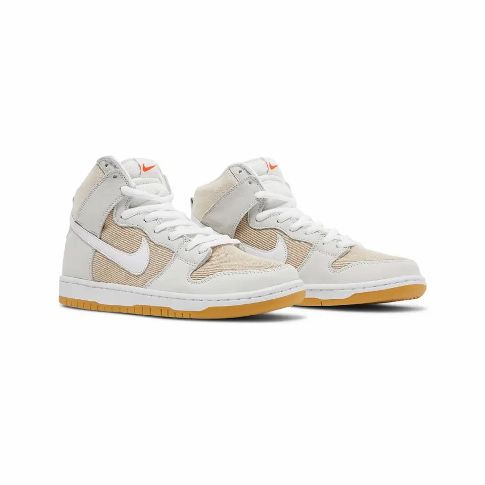 Lunch Pace Nike SB Dunk High Pro ISO 'Unbleached Natural' (2021)