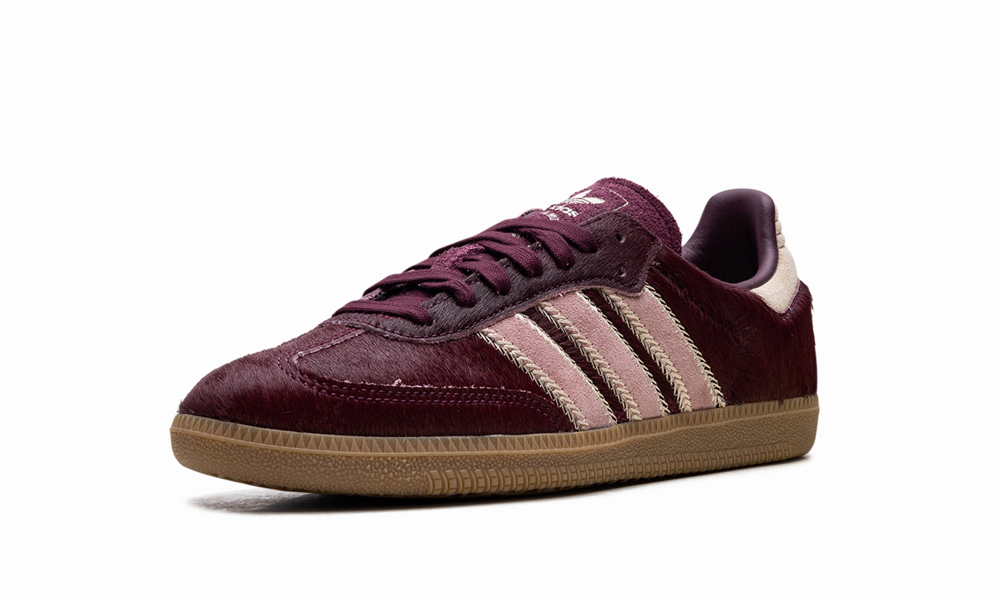 Samba OG WMNS "Maroon Sand Strata Pony" Premium Fit