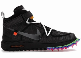 Nike Air Force 1 Mid Off-White Black Flexible Sole Design