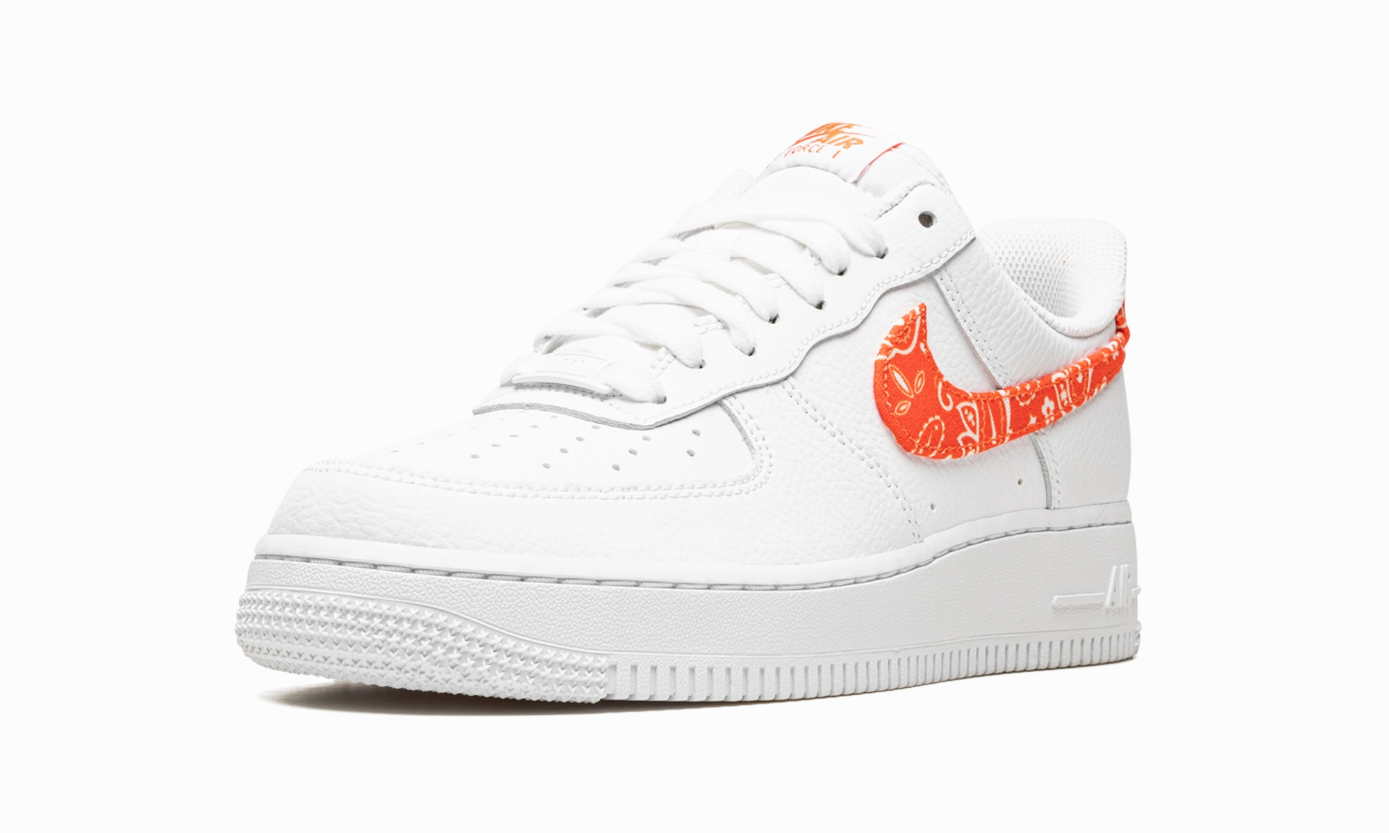 Odor Control Treatment AIR FORCE 1 LO MNS WMNS "Orange Paisley"