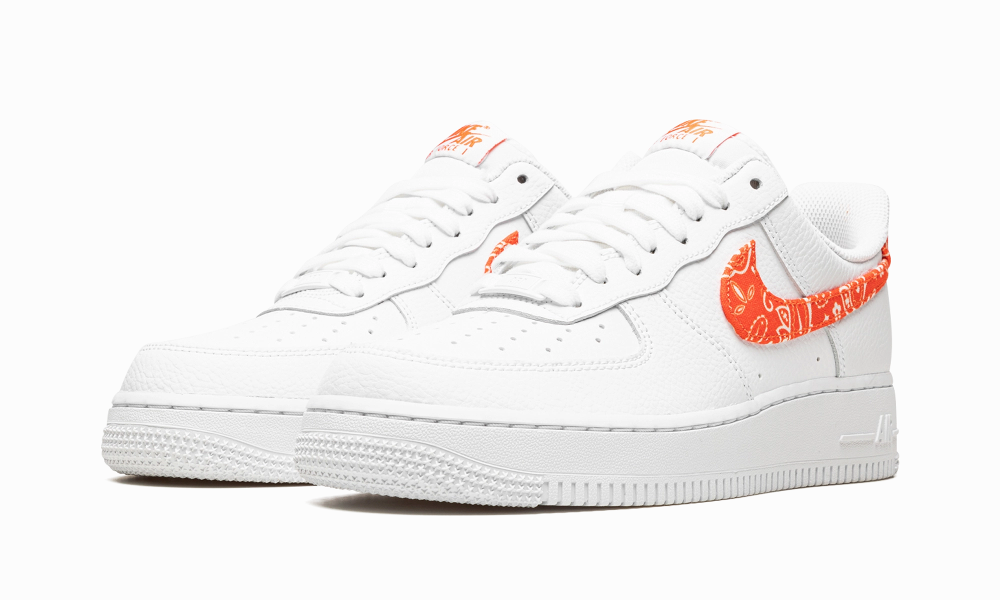 Comfortable Style AIR FORCE 1 LO MNS WMNS "Orange Paisley"
