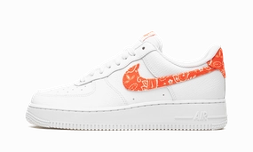 AIR FORCE 1 LO MNS WMNS "Orange Paisley" Stride Light No Lace